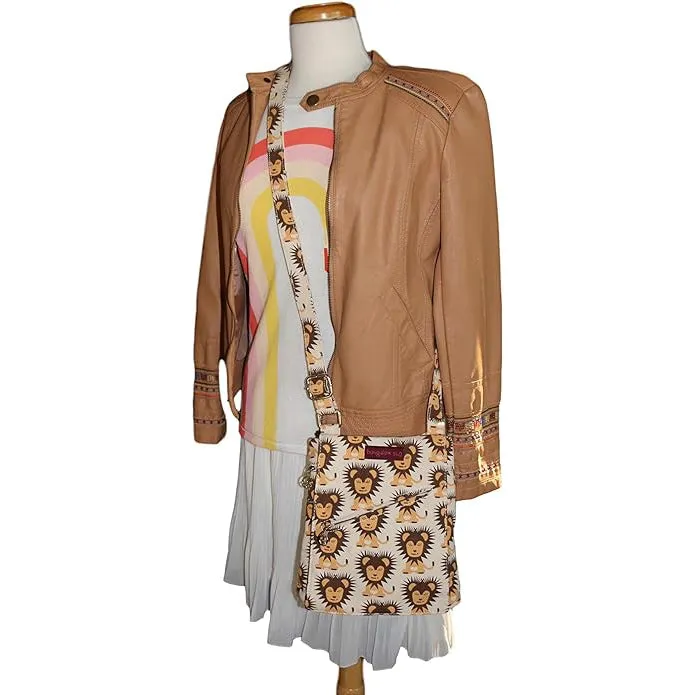 Bungalow 360 Small Messenger Bag lion