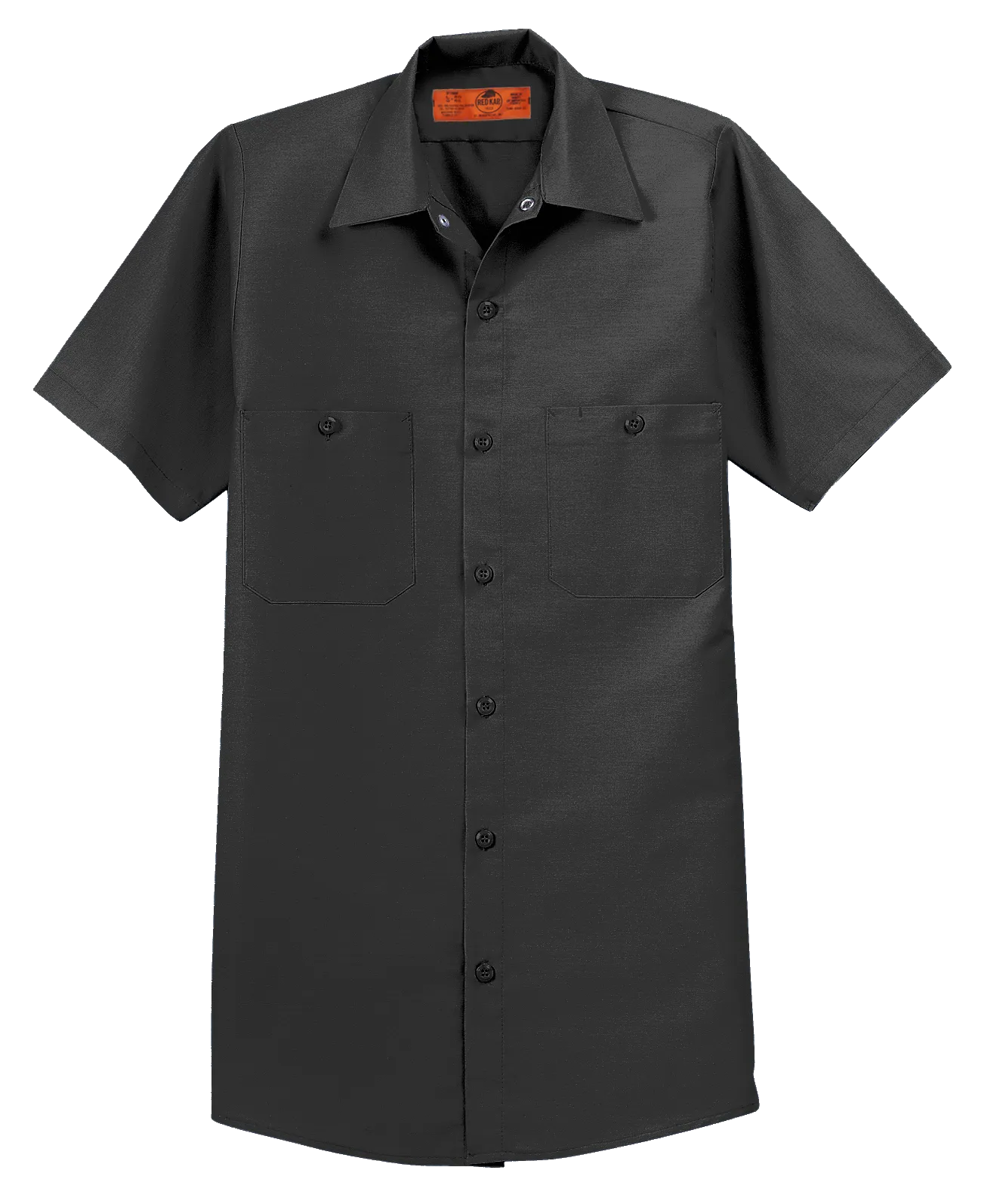 C1743M Mens Short Sleeve Industrial Work Shirt