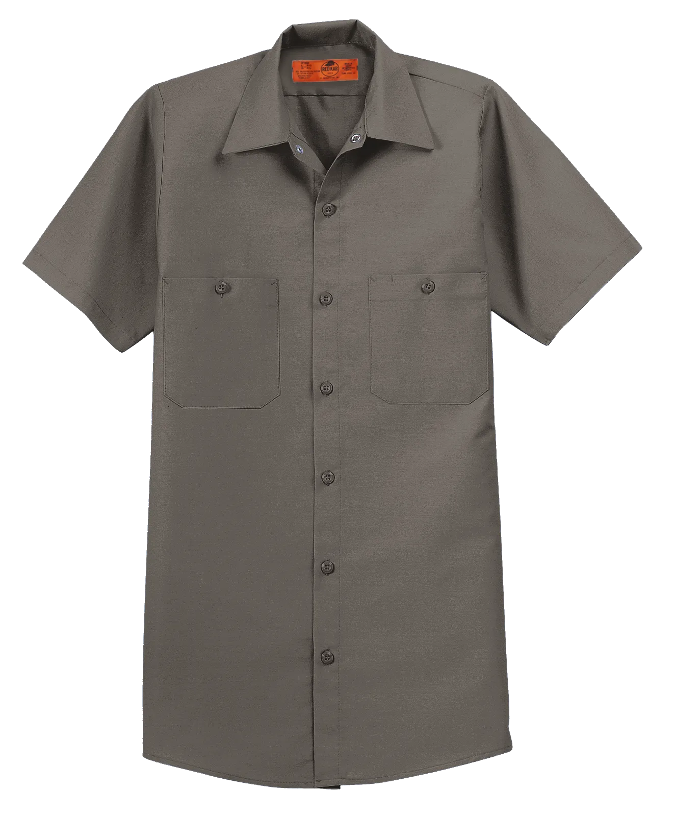 C1743M Mens Short Sleeve Industrial Work Shirt
