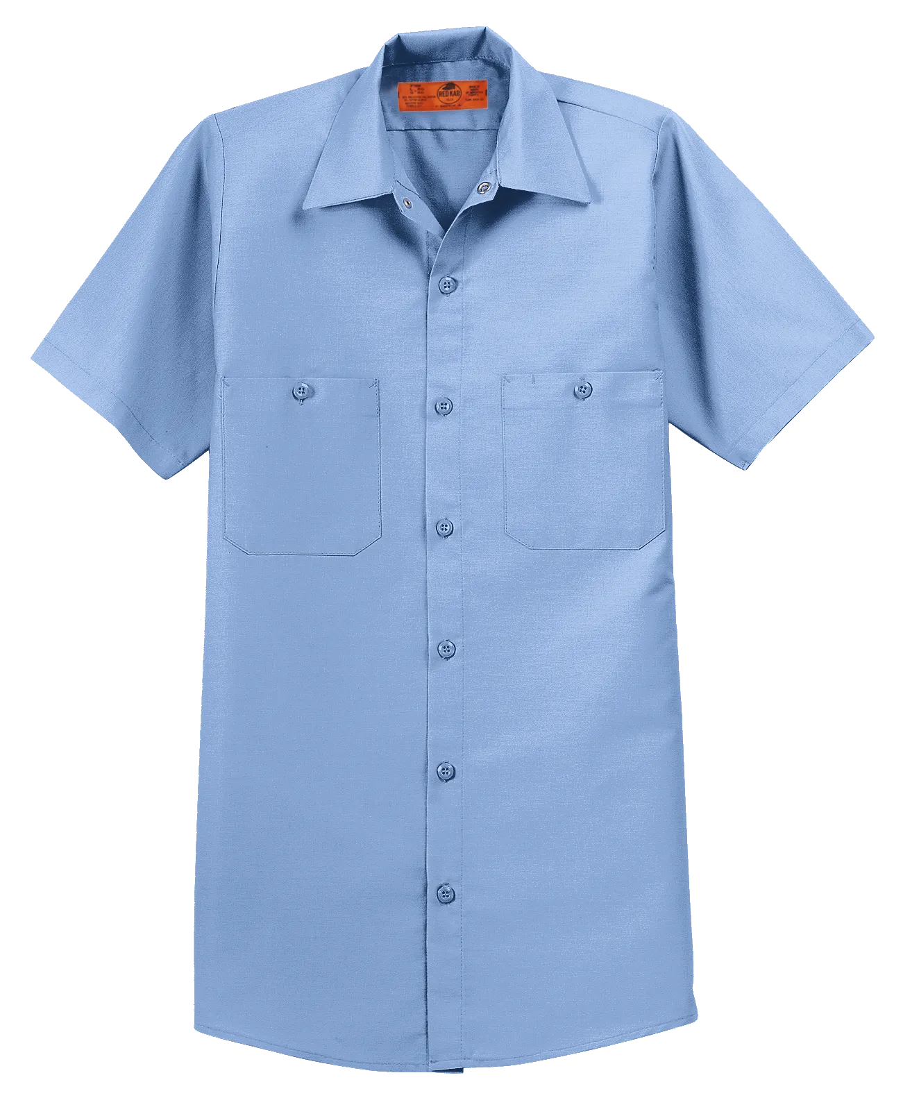C1743M Mens Short Sleeve Industrial Work Shirt