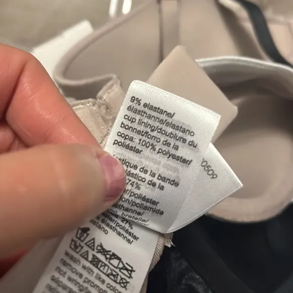 Calvin Klein two pack, lightly lined, Demi bras, convertible, straps, new