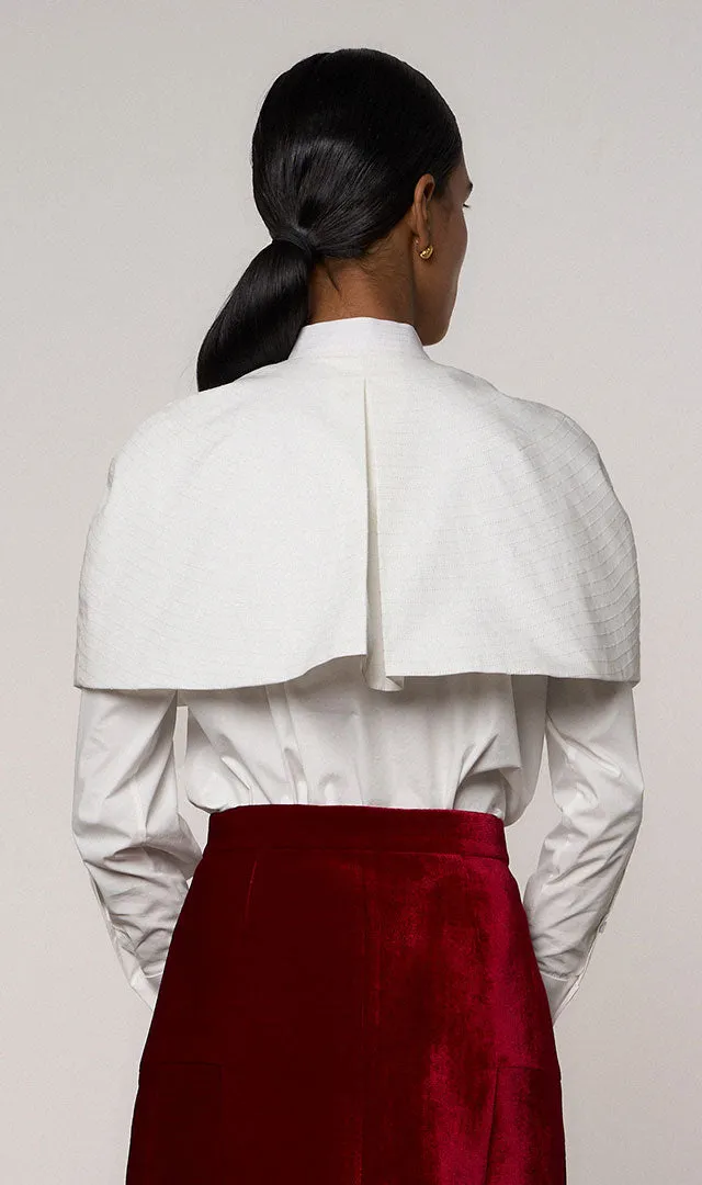 Cape Shirt Bodysuit