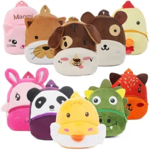 Cartoon Animal Plush Backpack