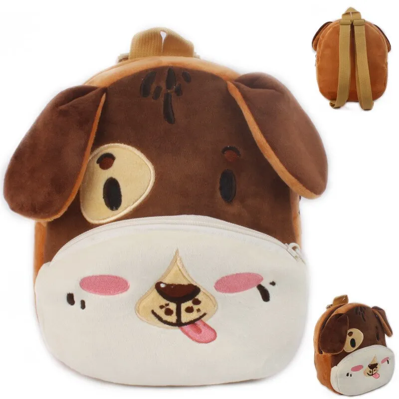 Cartoon Animal Plush Backpack