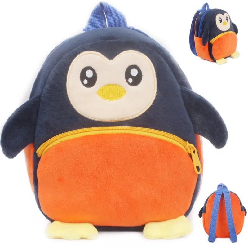 Cartoon Animal Plush Backpack