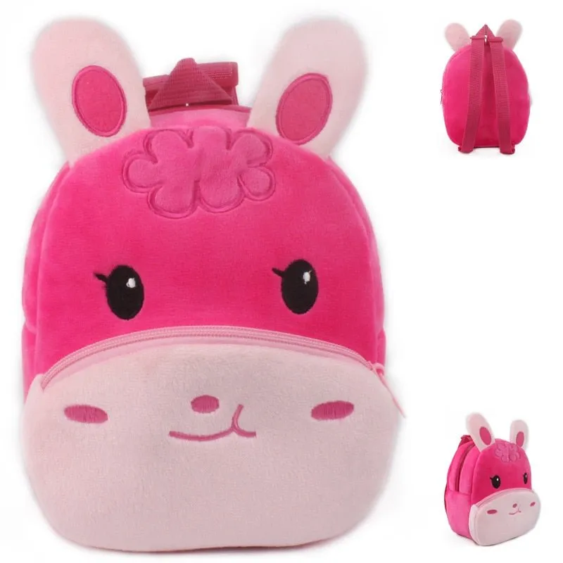 Cartoon Animal Plush Backpack
