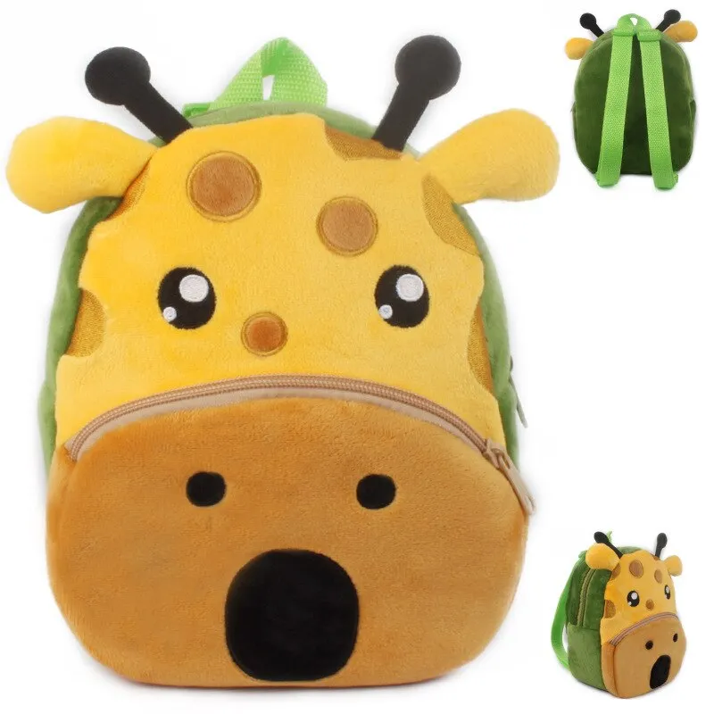 Cartoon Animal Plush Backpack