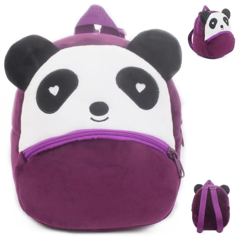 Cartoon Animal Plush Backpack