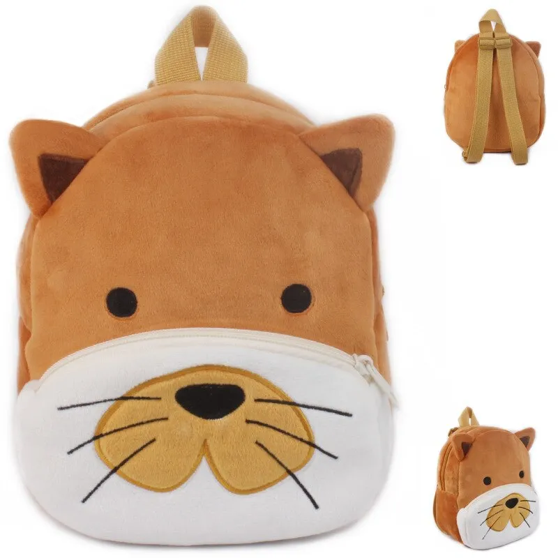 Cartoon Animal Plush Backpack