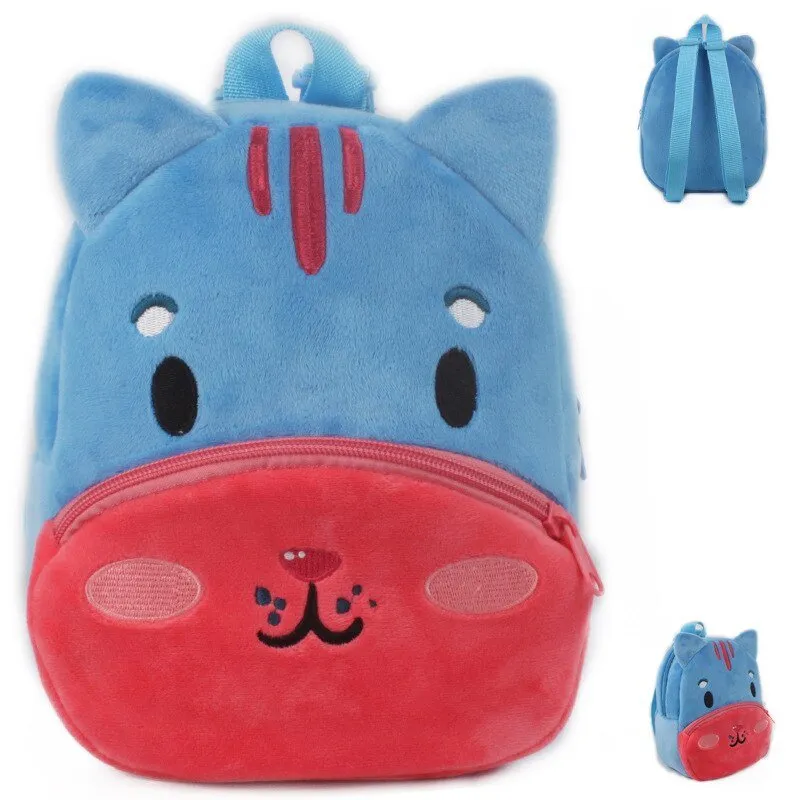 Cartoon Animal Plush Backpack