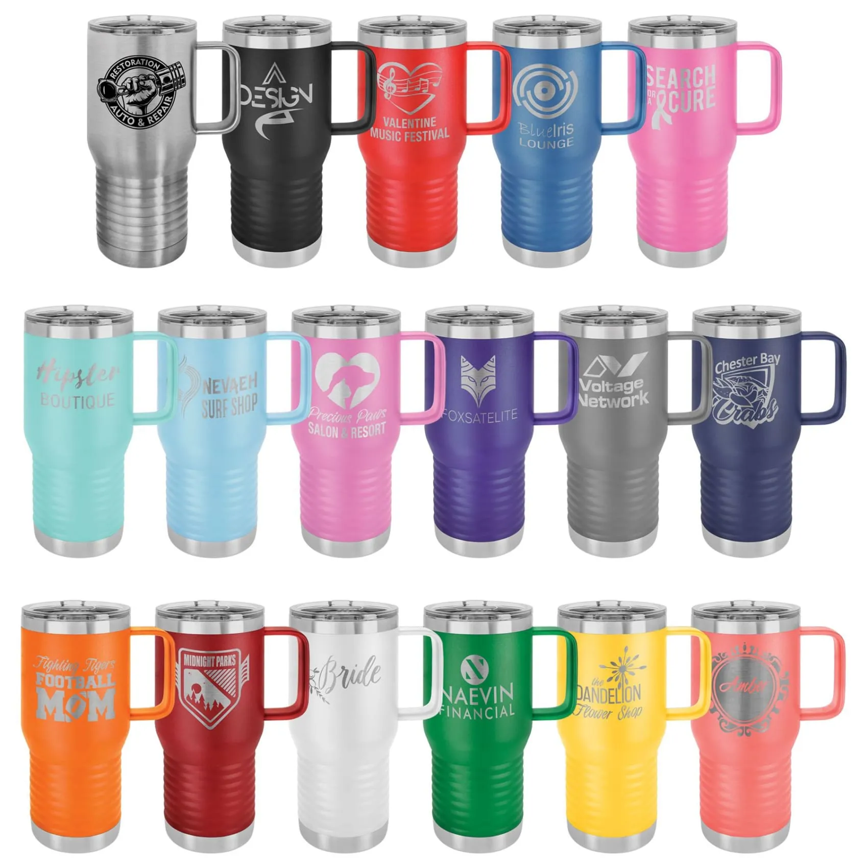 CBHC Vacuum Insulated Travel Mug with Slider Lid