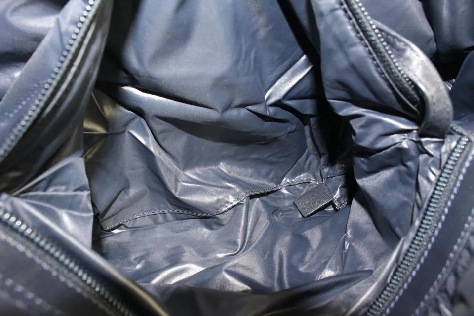 Chanel Grey Quilted Nylon Cocoon Tote Bag 1115c8