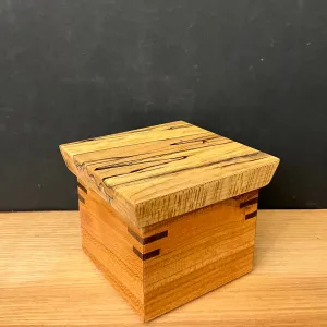 Cherry & Spalted Maple Box #2512