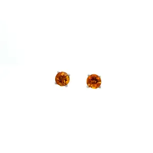 Citrine Earring in .925 Sterling Silver - KST 58587