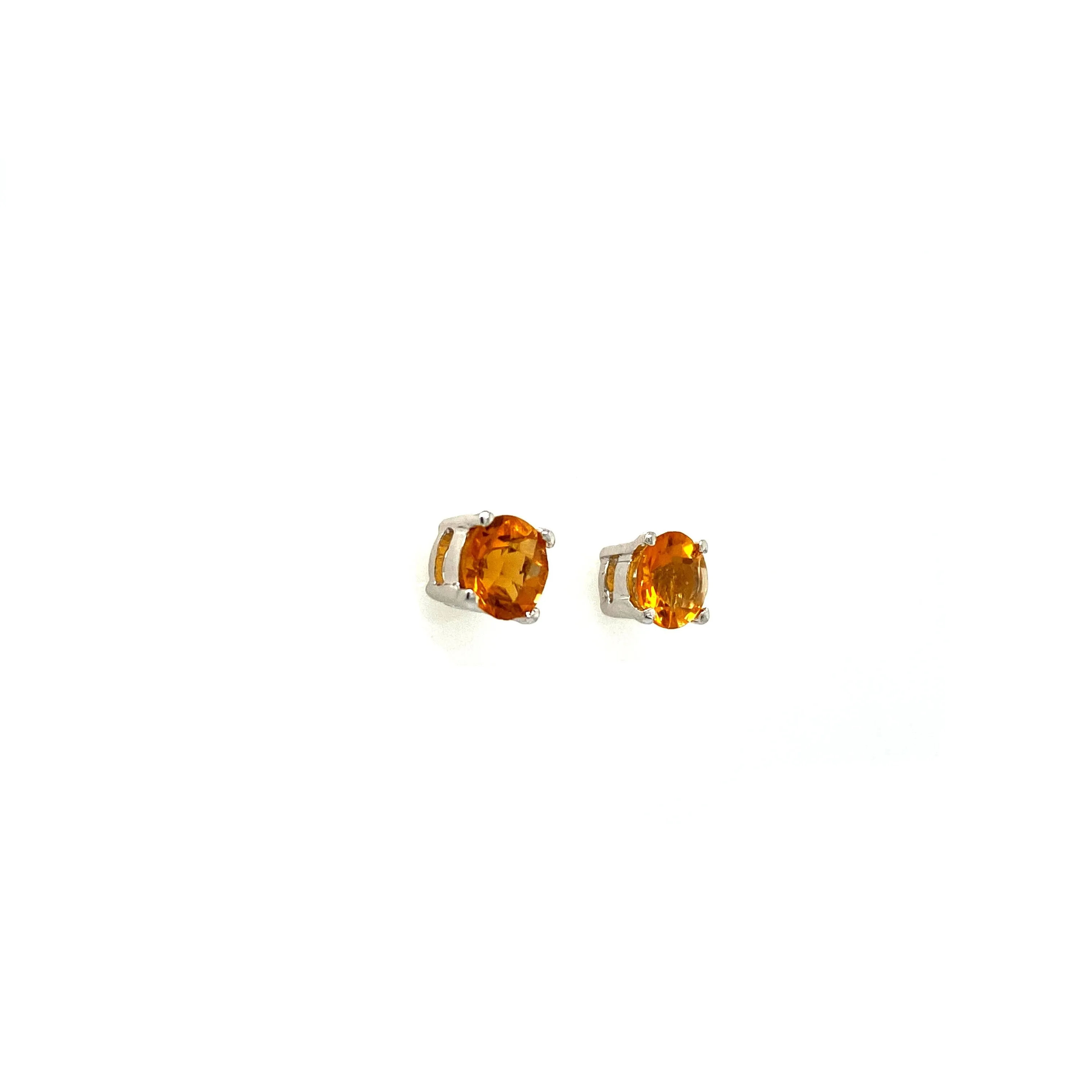 Citrine Earring in .925 Sterling Silver - KST 58587