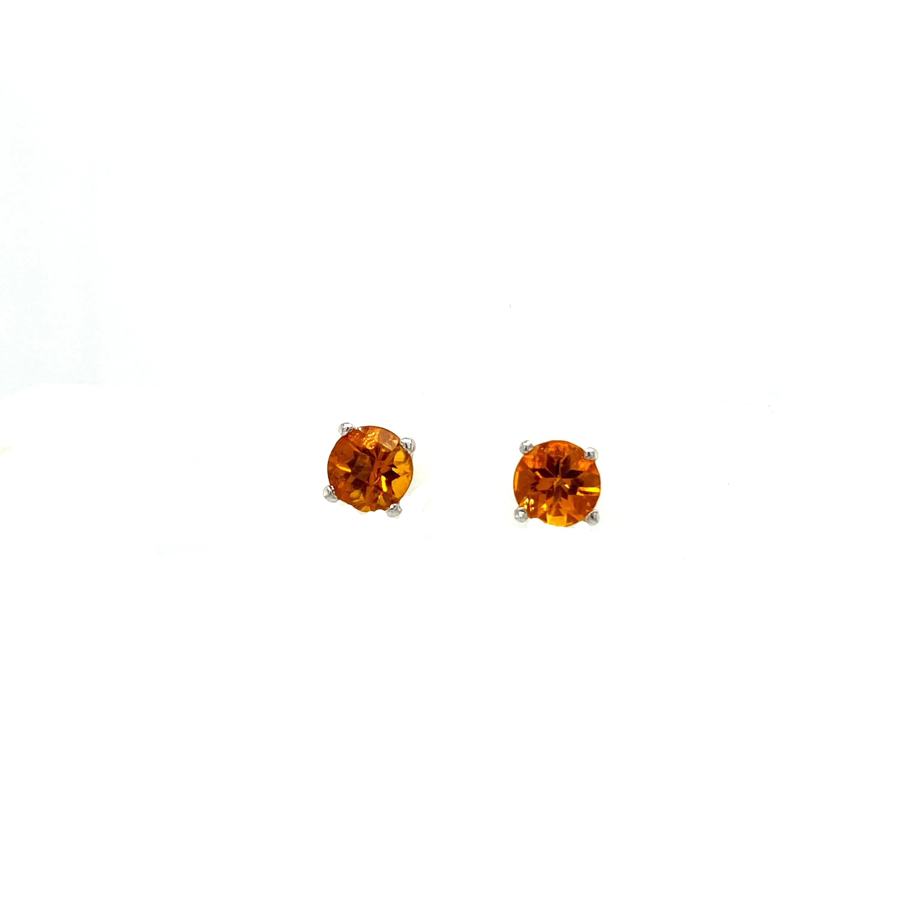 Citrine Earring in .925 Sterling Silver - KST 58587