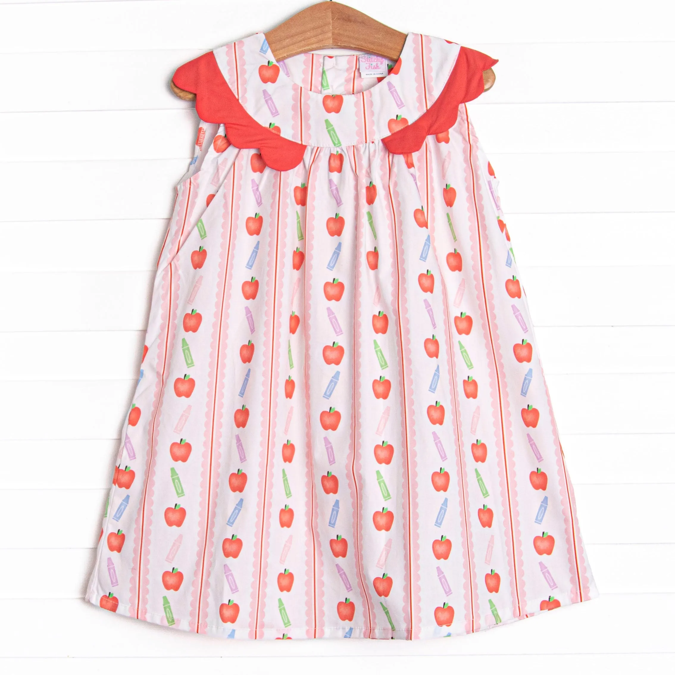 Classroom Colors Dress, Red