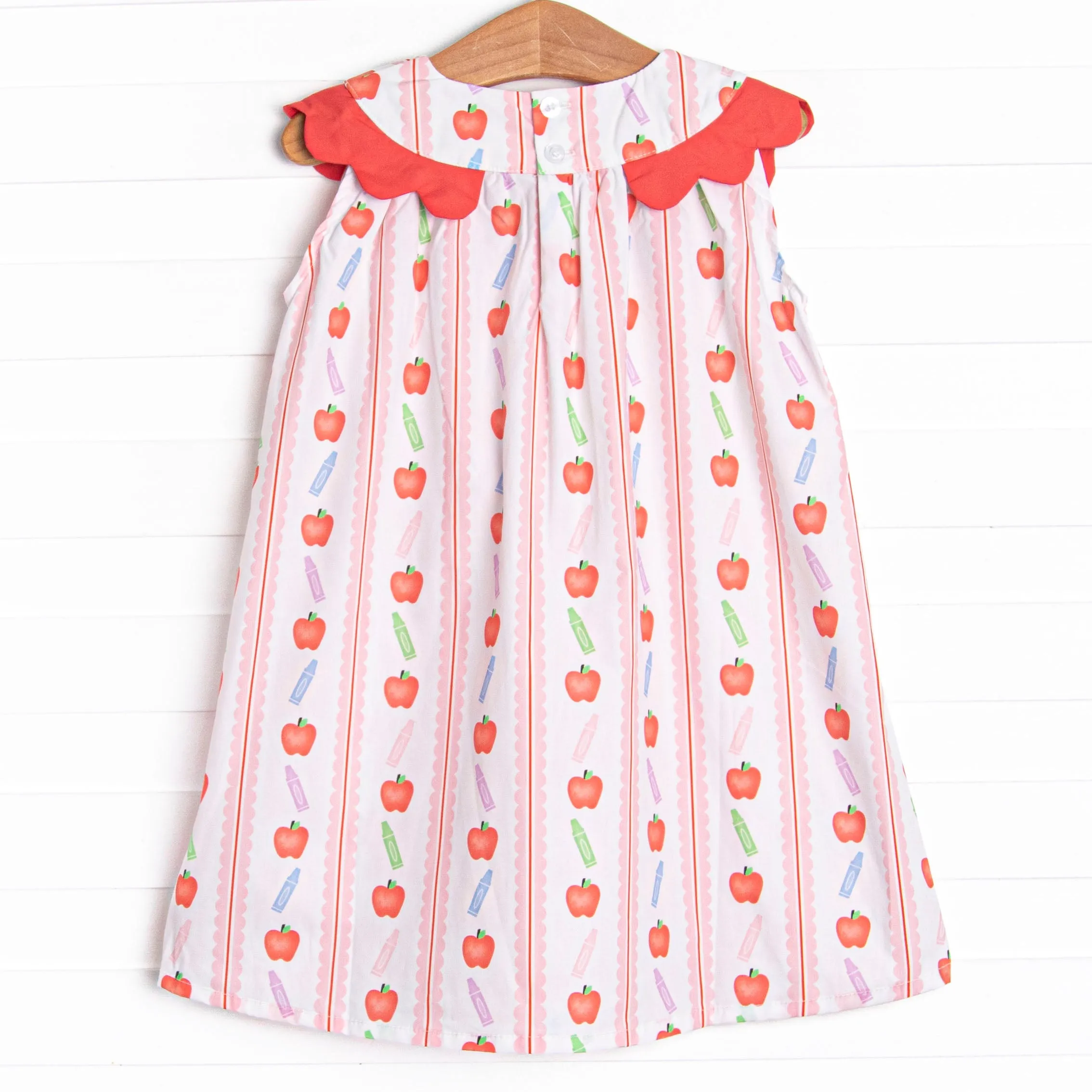 Classroom Colors Dress, Red