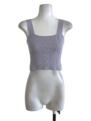 Cloud Knitted Sleeveless Top TCL