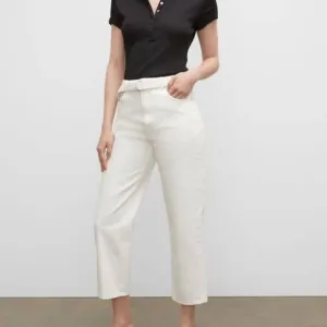 Club Monaco Ecru The Easy Crop Jeans, NWT, Size 31, MSRP $130