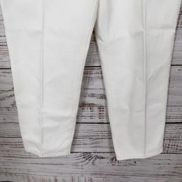 Club Monaco Ecru The Easy Crop Jeans, NWT, Size 31, MSRP $130