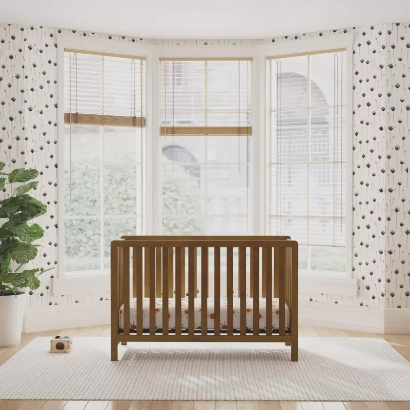 Colby 4-in-1 Low-Profile Convertible Crib