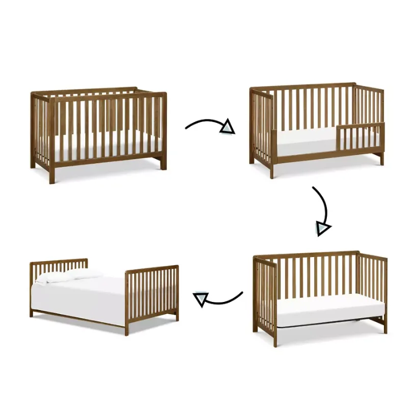 Colby 4-in-1 Low-Profile Convertible Crib