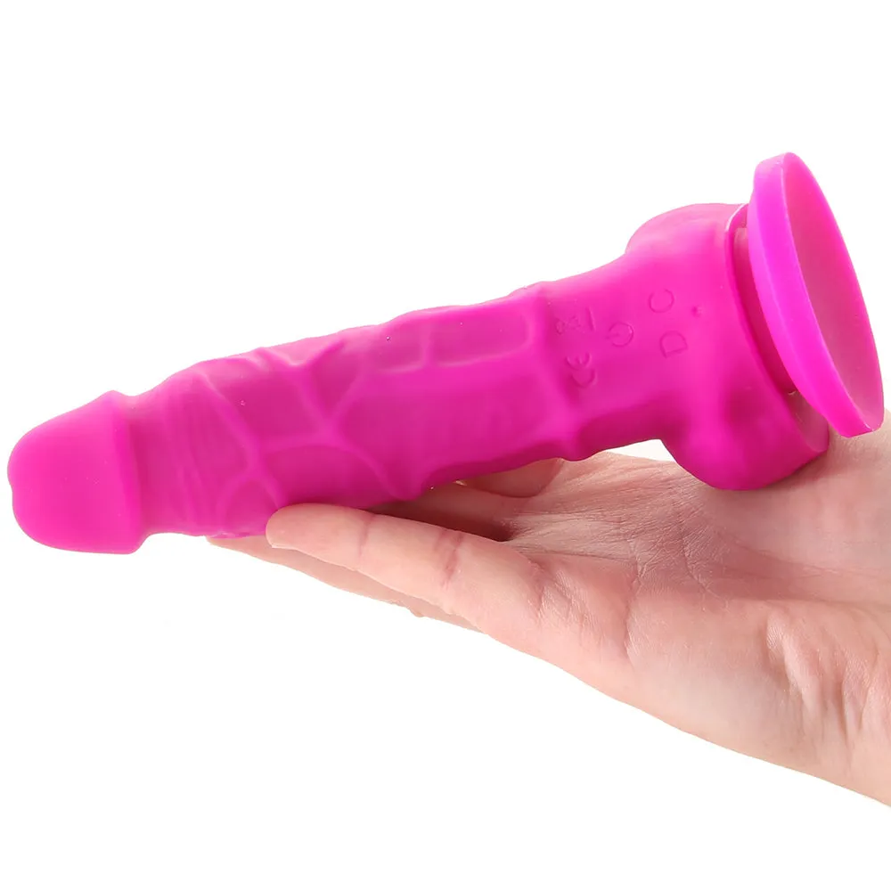 Colours Pleasures Vibrating 5" Dildo - Purple | Vibrator
