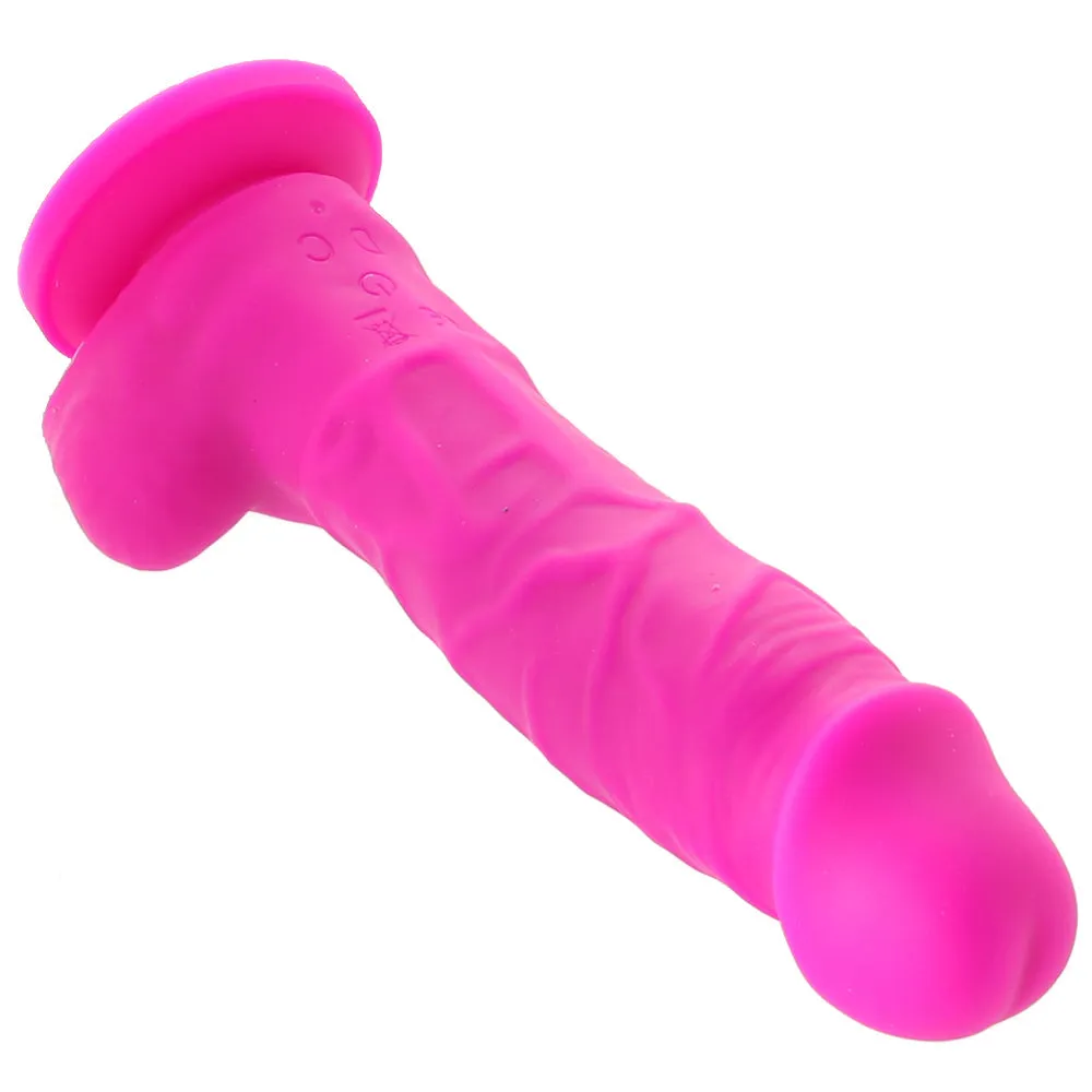 Colours Pleasures Vibrating 5" Dildo - Purple | Vibrator