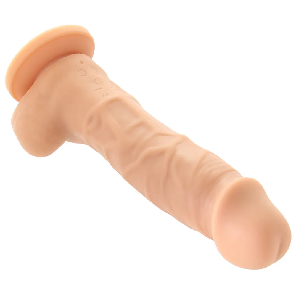 Colours Pleasures Vibrating 5" Dildo - White