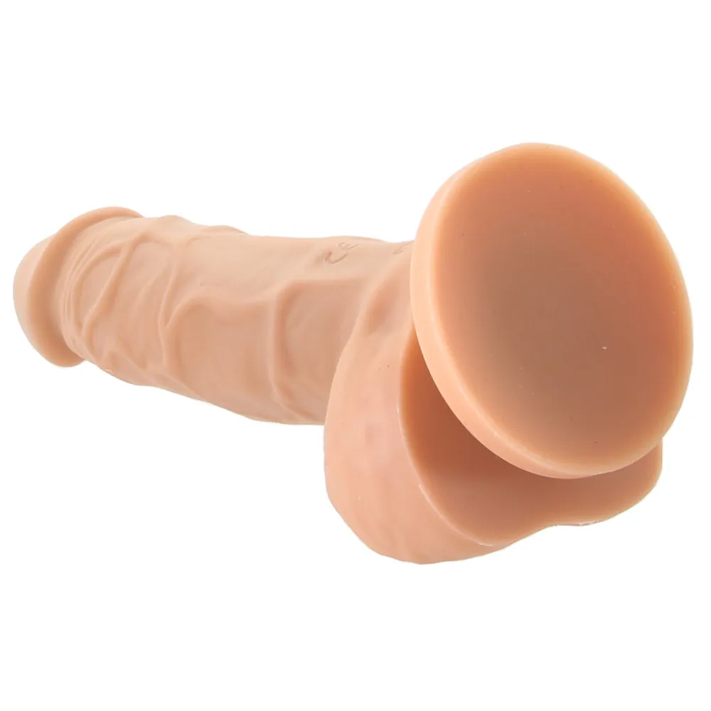 Colours Pleasures Vibrating 5" Dildo - White