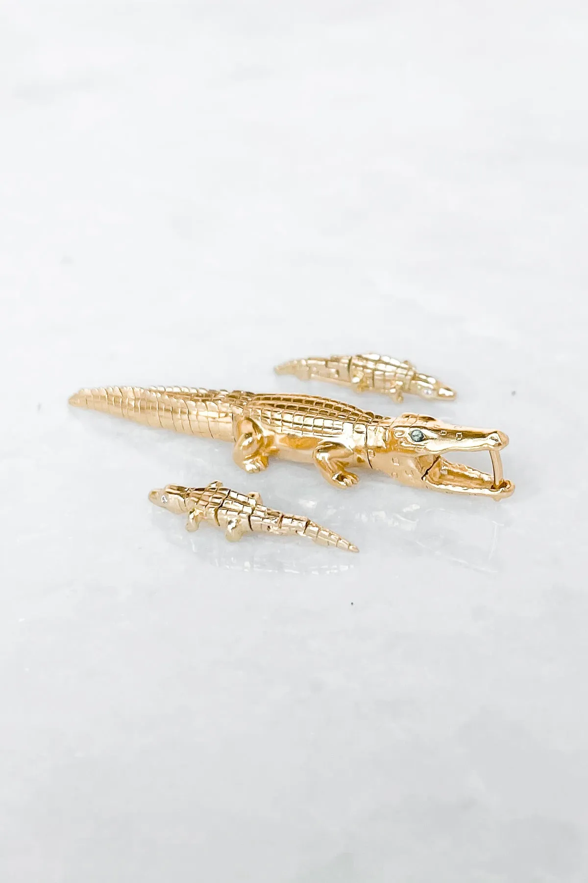 Convertible Alligator Stud
