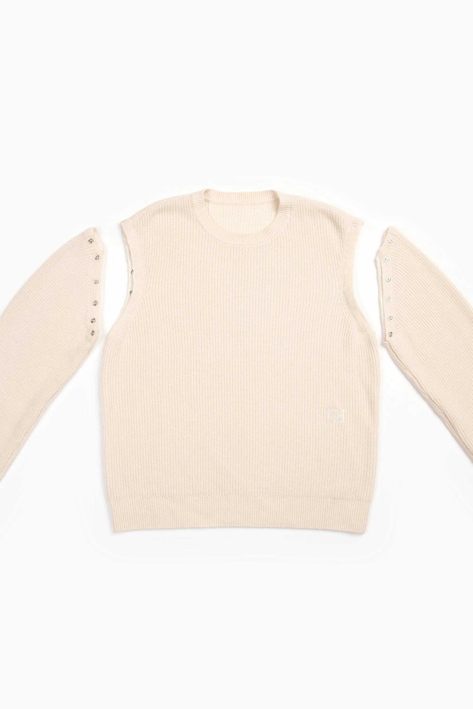 Convertible Cashmere Sweater