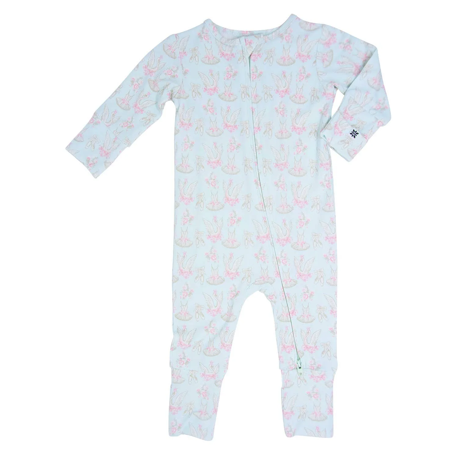 Convertible Romper - Dancing Swans