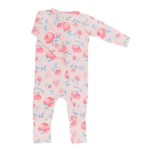 Convertible Romper - Peony Pink