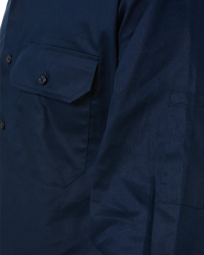 Cool-Breeze Work Shirt Long Sleeve - Navy