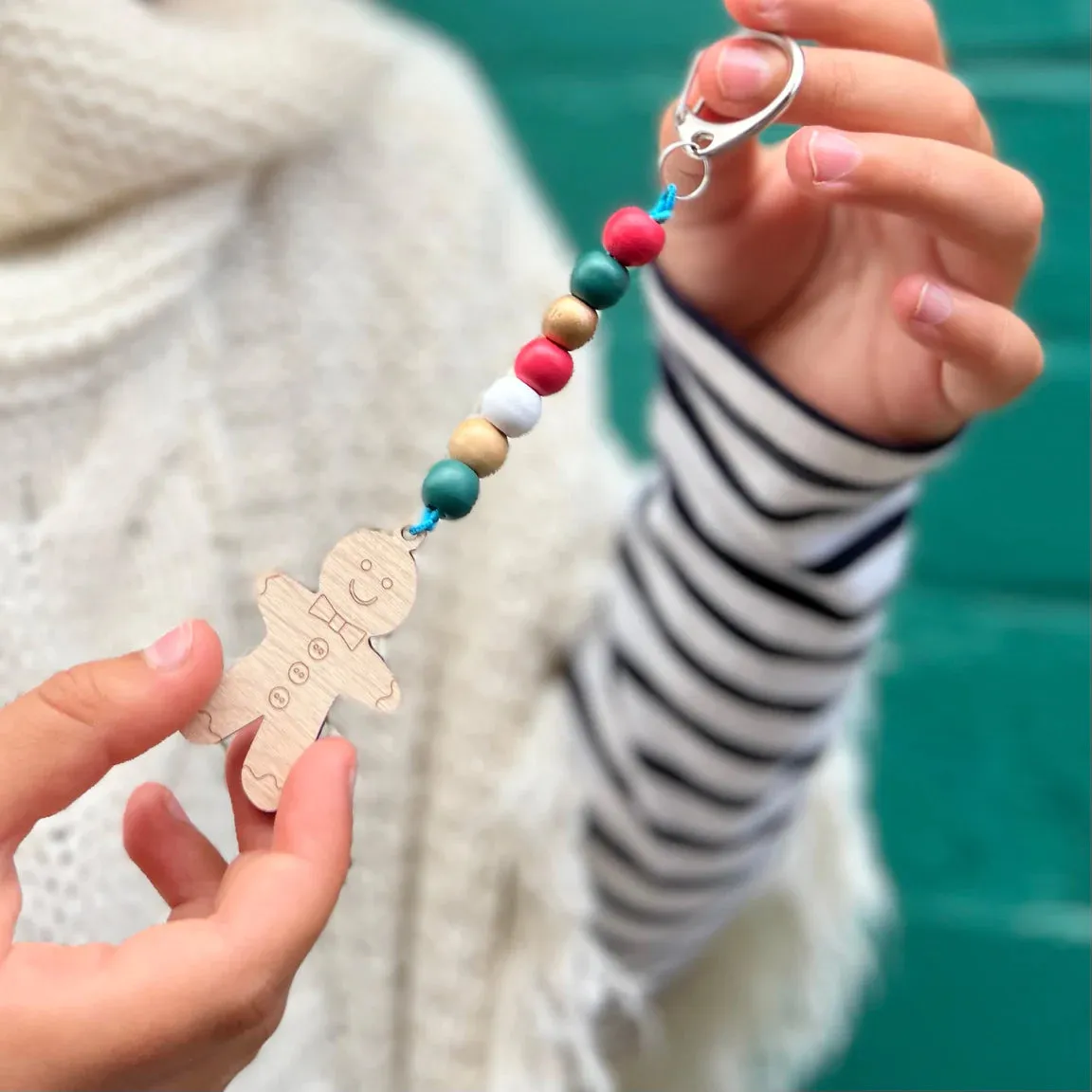 Cotton Twist - Gingerbread Keyring Kit