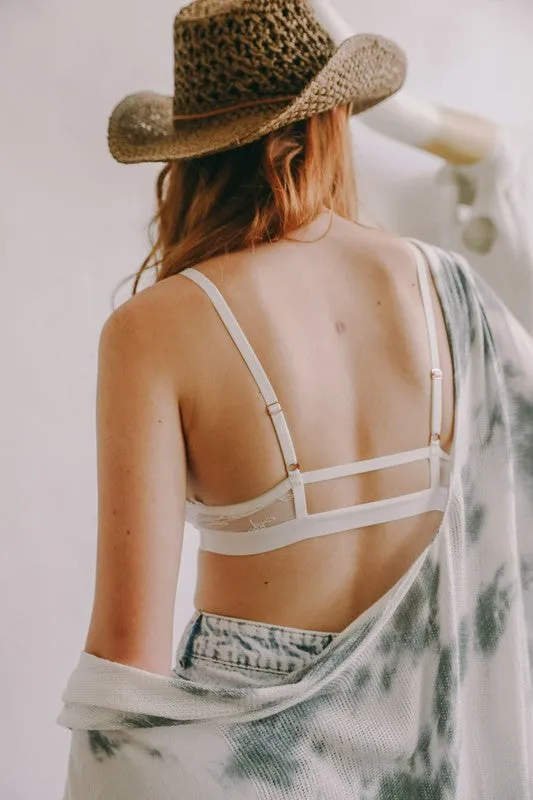 Criss-Cross Center Strap Bralette
