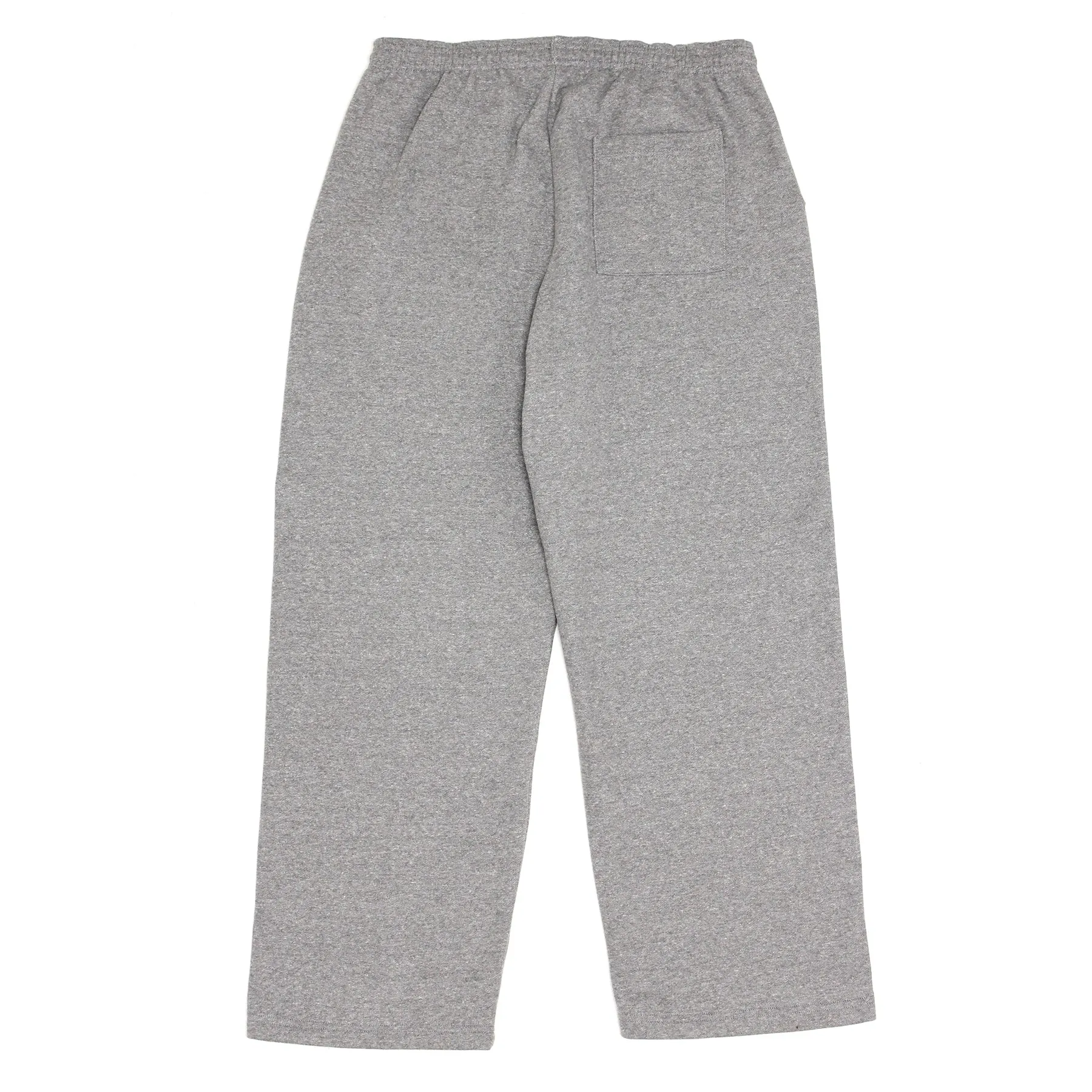 Cross Crest Wide Leg Sweatpants (Grey)