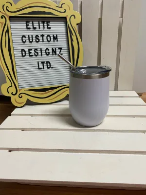 Custom Personalized 12oz Wine Tumblers