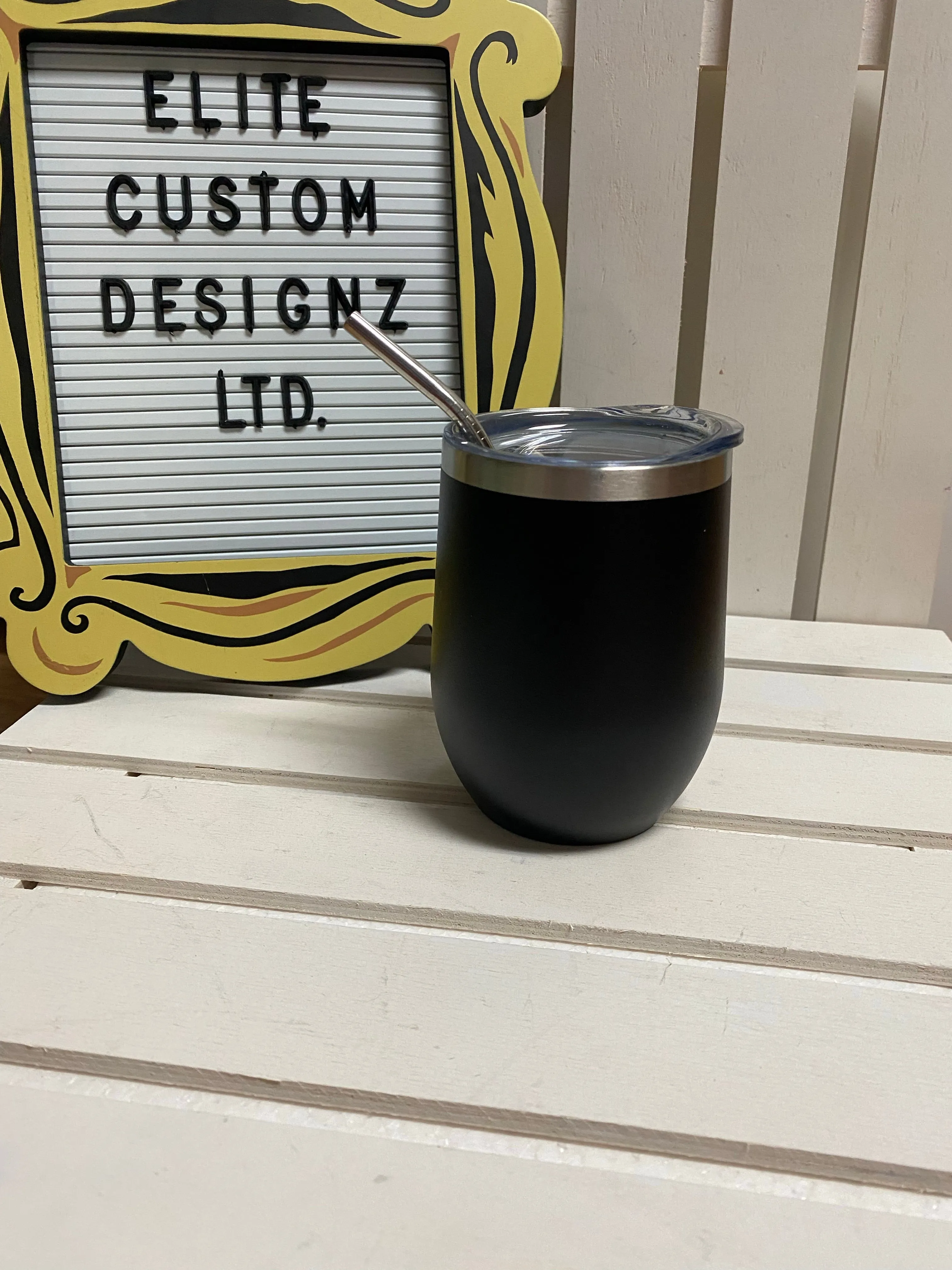 Custom Personalized 12oz Wine Tumblers