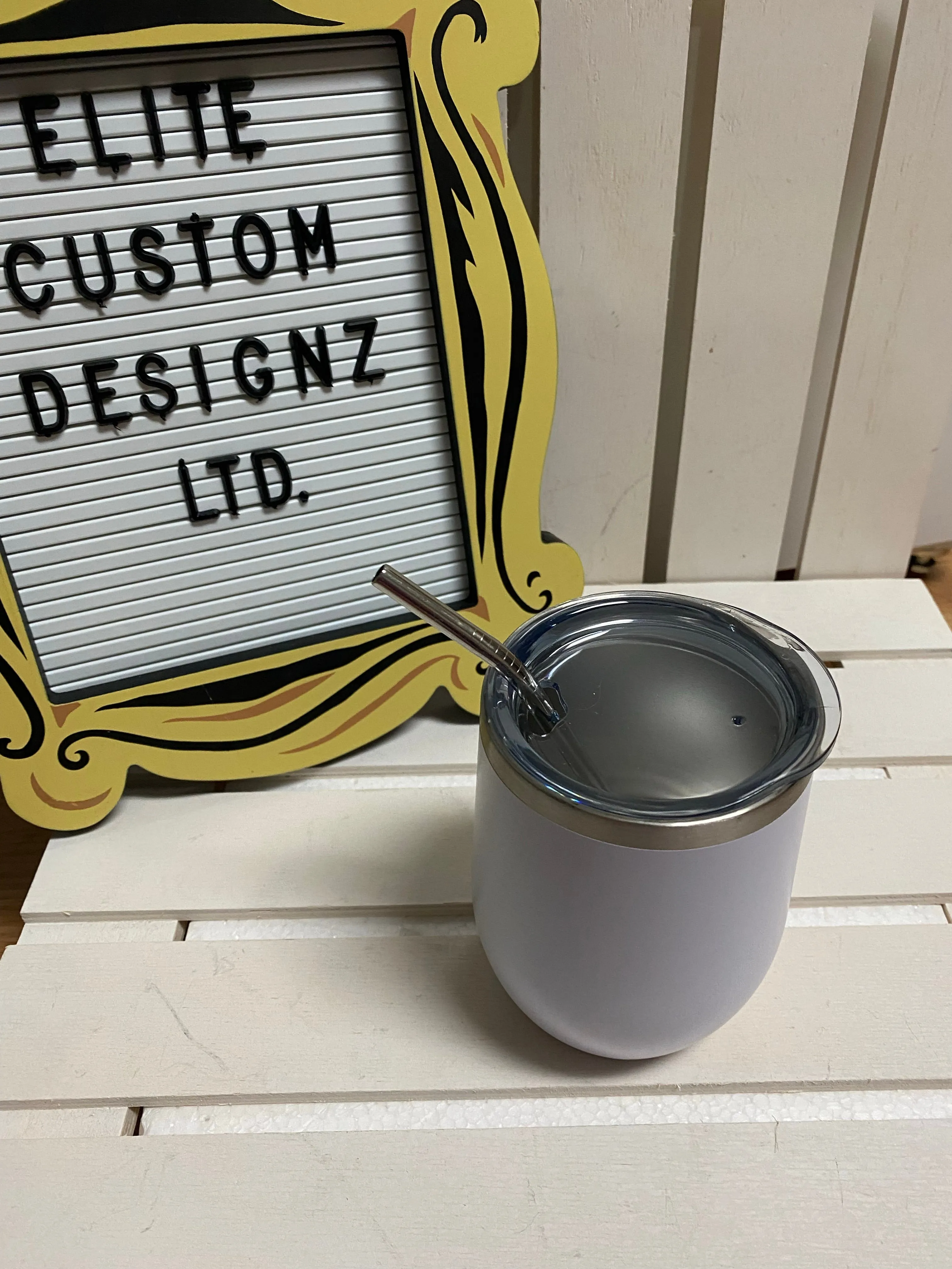 Custom Personalized 12oz Wine Tumblers