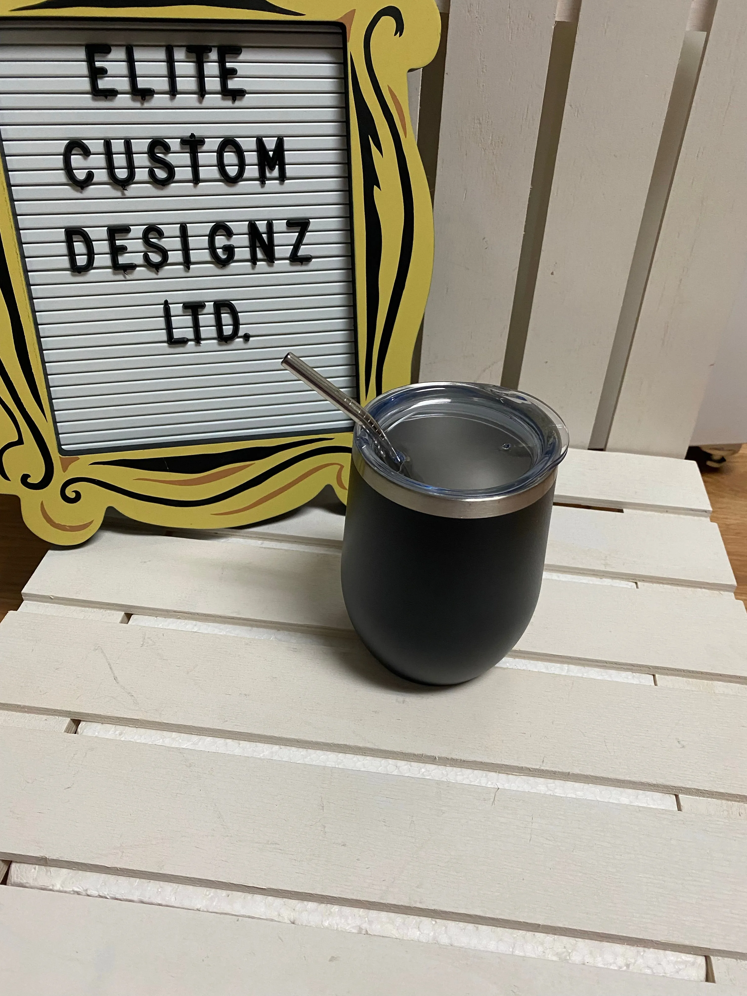Custom Personalized 12oz Wine Tumblers