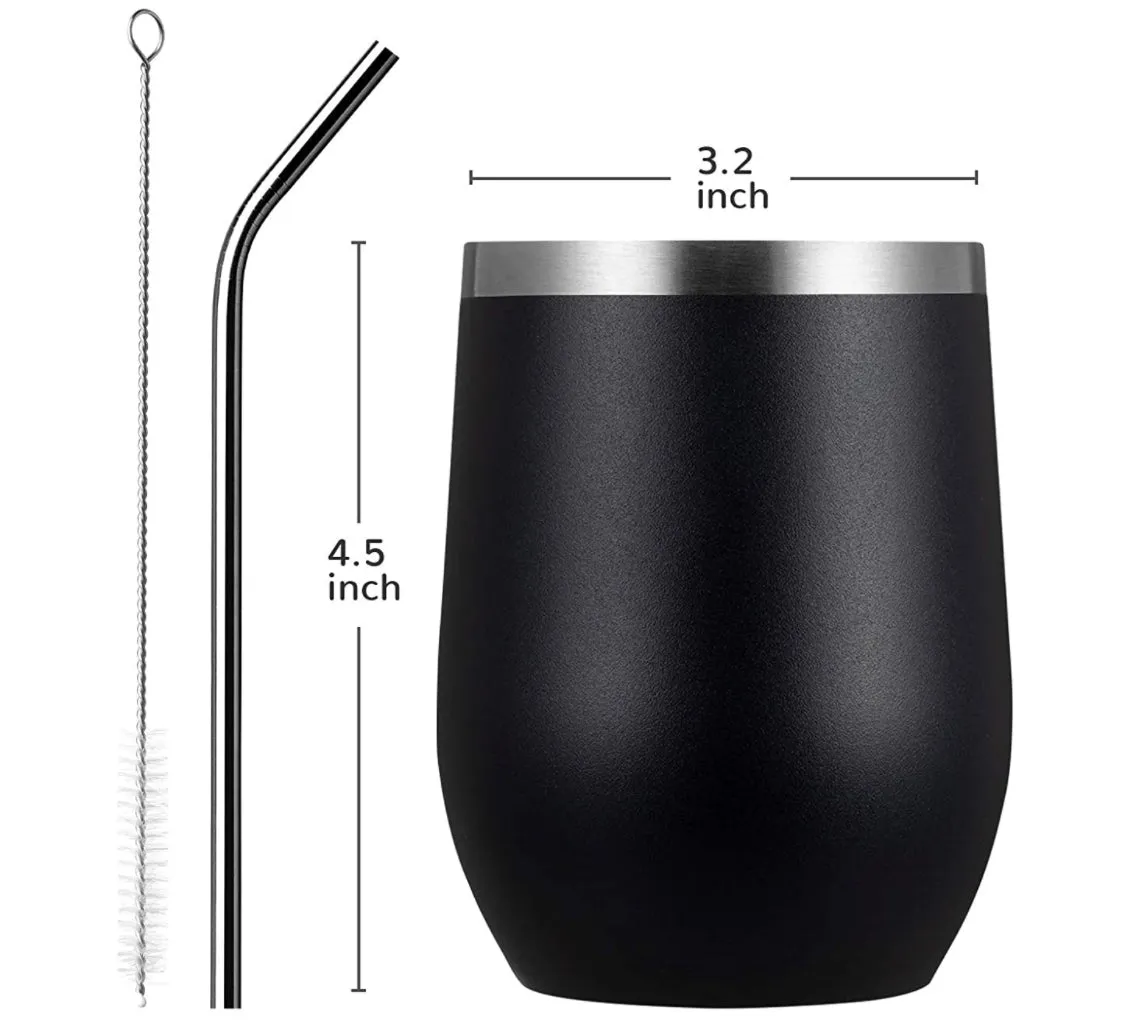 Custom Personalized 12oz Wine Tumblers