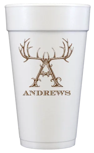Customizable Foam 20oz Cups Hornabet A