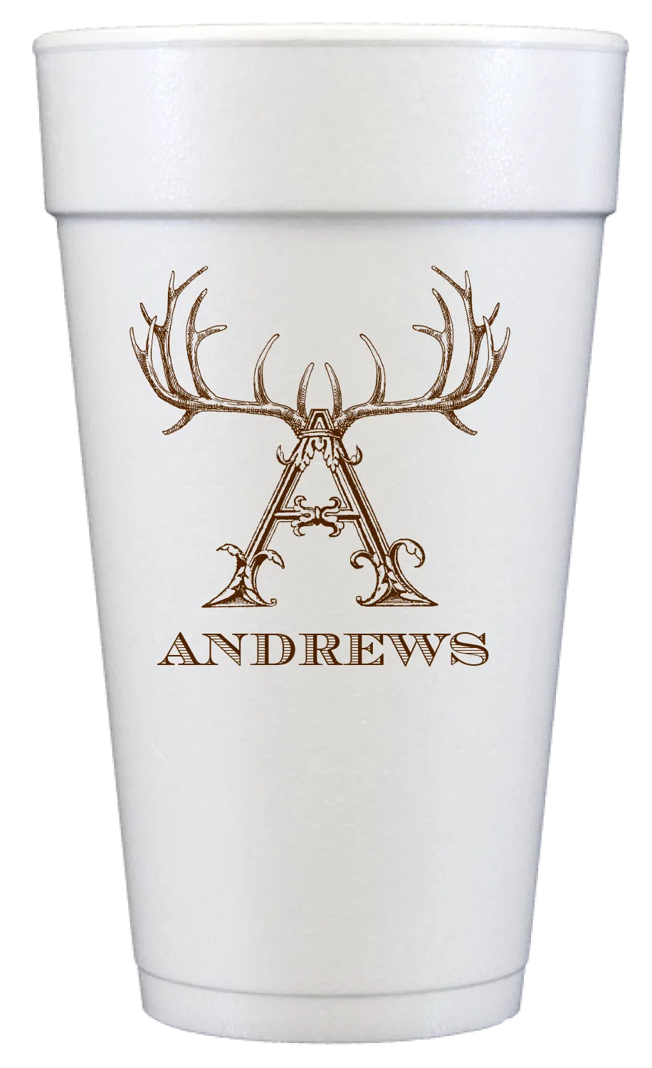 Customizable Foam 20oz Cups Hornabet A