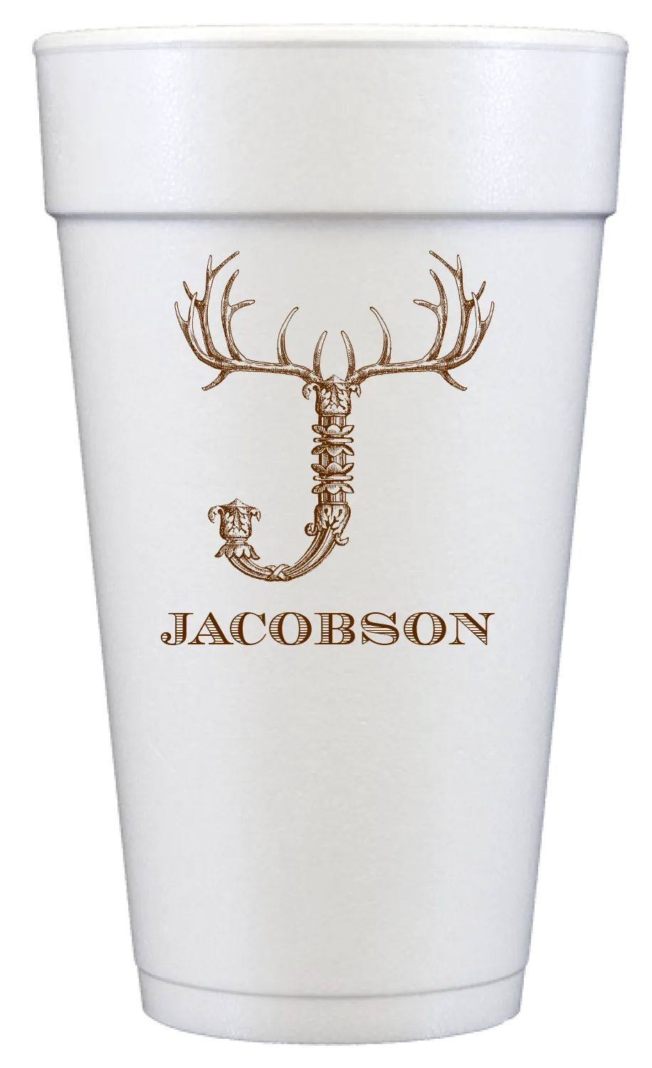 Customizable Foam 20oz Cups Hornabet J