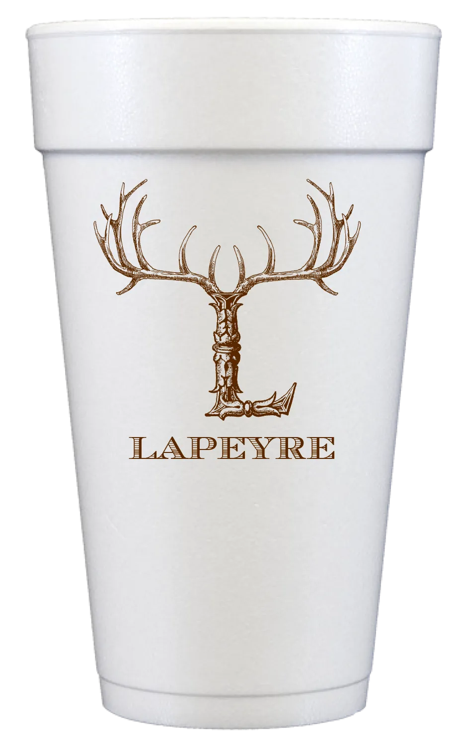 Customizable Foam 20oz Cups Hornabet L