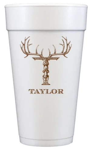Customizable Foam 20oz Cups Hornabet T