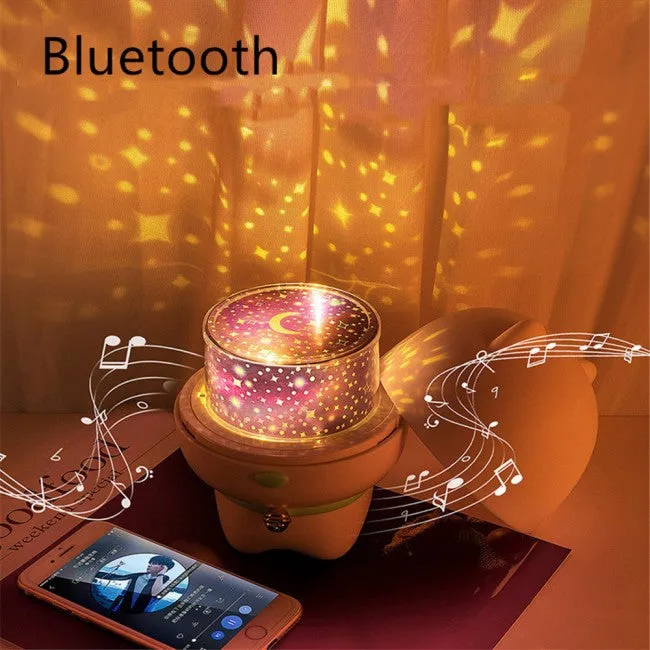 Cute pet projection lamp